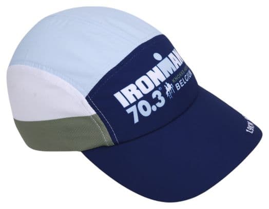 Casquette Ironman 70.3 Belgique Event Tech Blanc/Bleu