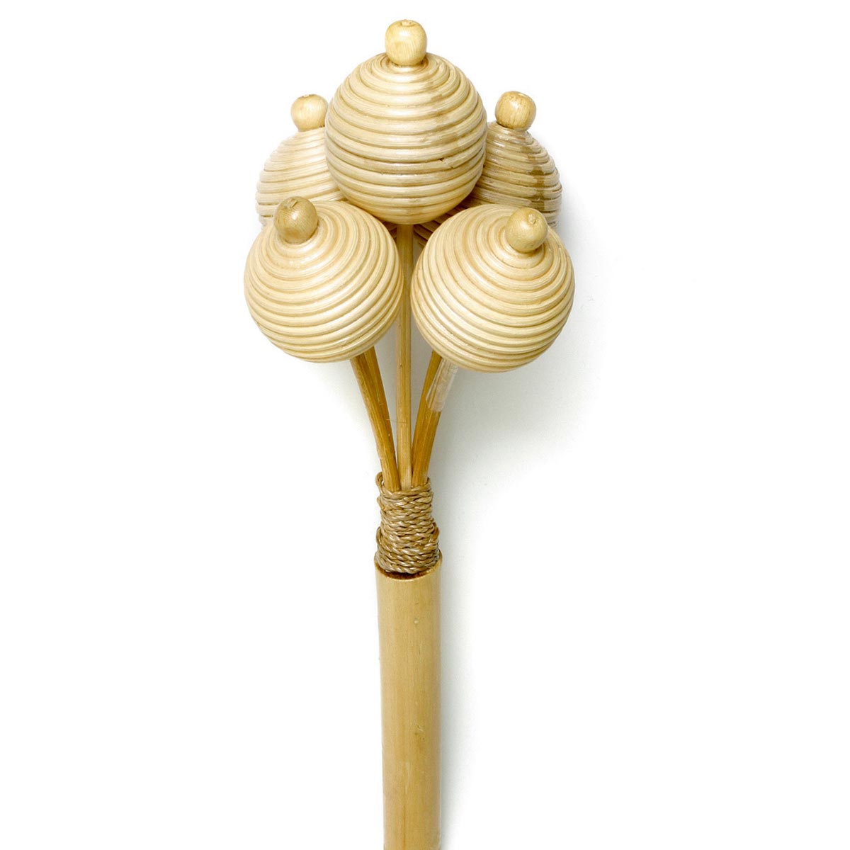 5er-Maraca aus Rattan, H 28 cm, Ø 8,5 cm günstig bestellen