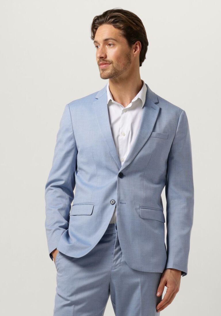 SELECTED HOMME lichtblauwe selected homme colbert slhslim-cedric structure blz noos