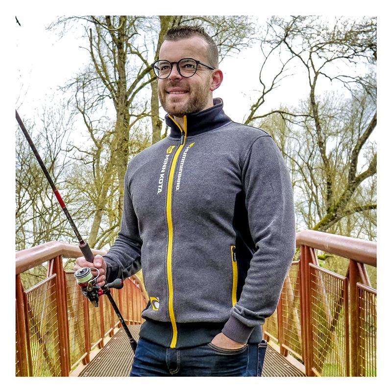 Veste Homme Navicom Zippée Chaude Sans Capuche - Gris