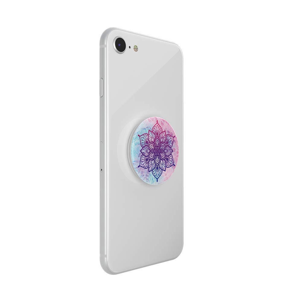 PopGrip Finger Griff Halterung (Austauschbarer Top) für Smartphones / Tablets (800961) - Rainbow Nirvana