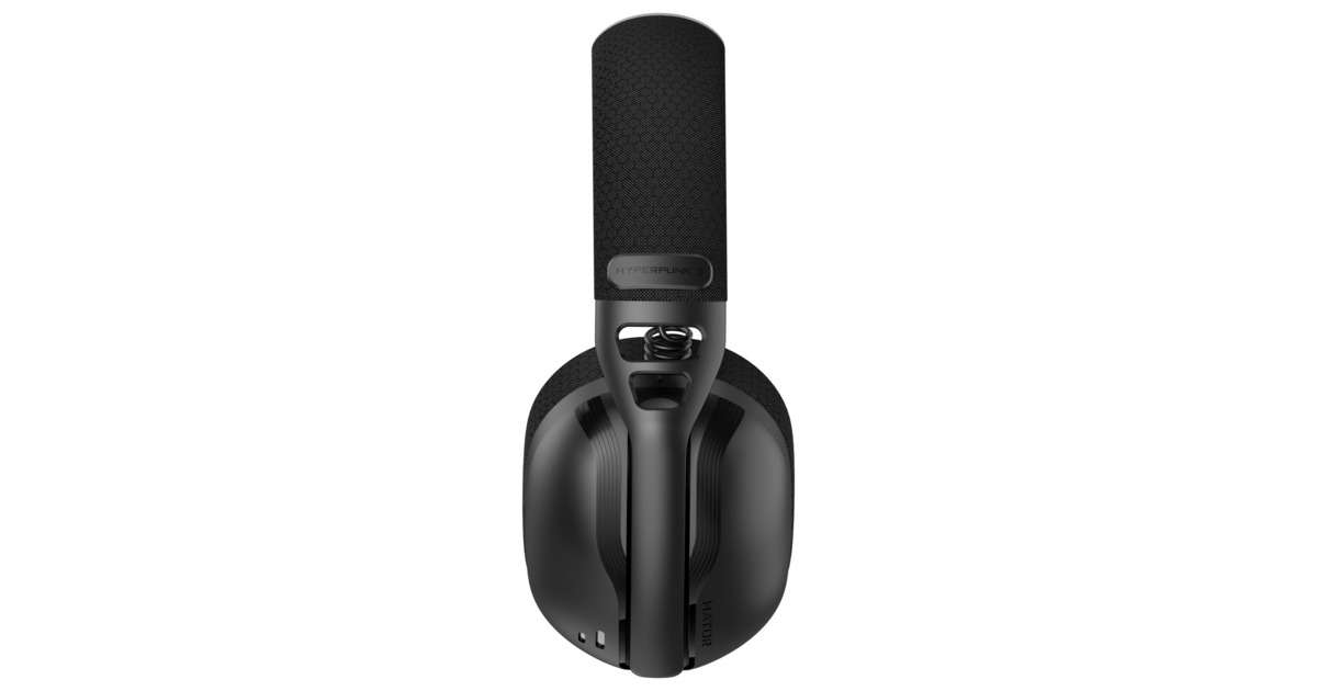 HatorHyperpunk 3 USB over-ear gaming headset  (Zwart, Virtual 7.1 Surround Sound, USB-A / USB-C / Bluetooth)