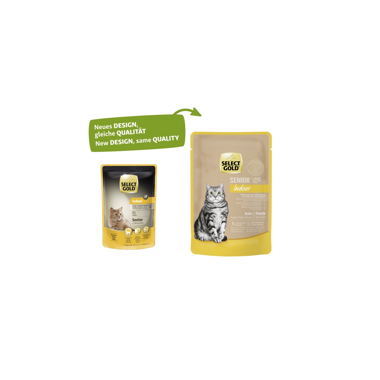 SELECT GOLD Senior Indoor +7 12x85 g
