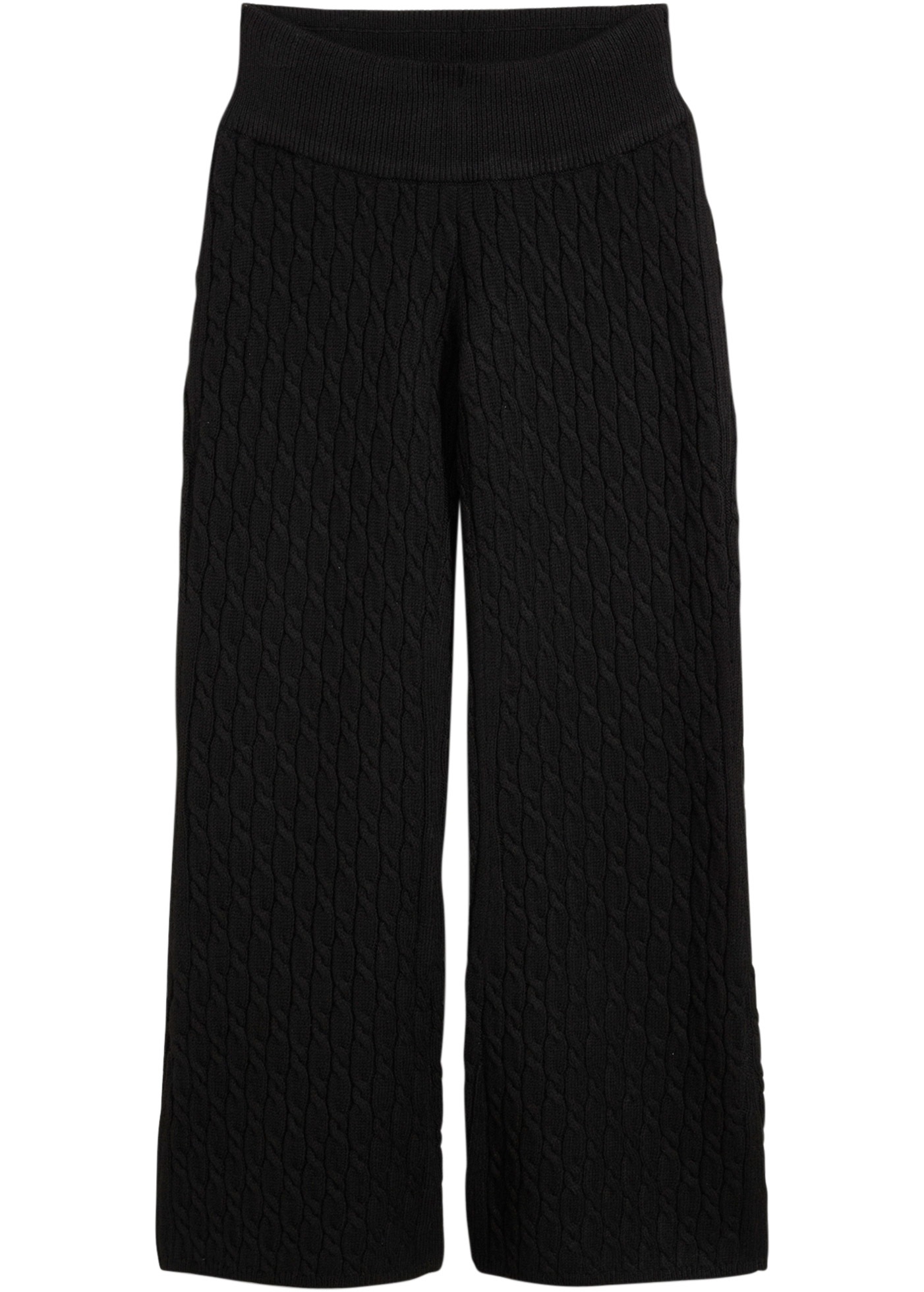 bonprix Stoffhose »Strickhose mit Zopfmuster«  Strickhose mit Zopfmuster