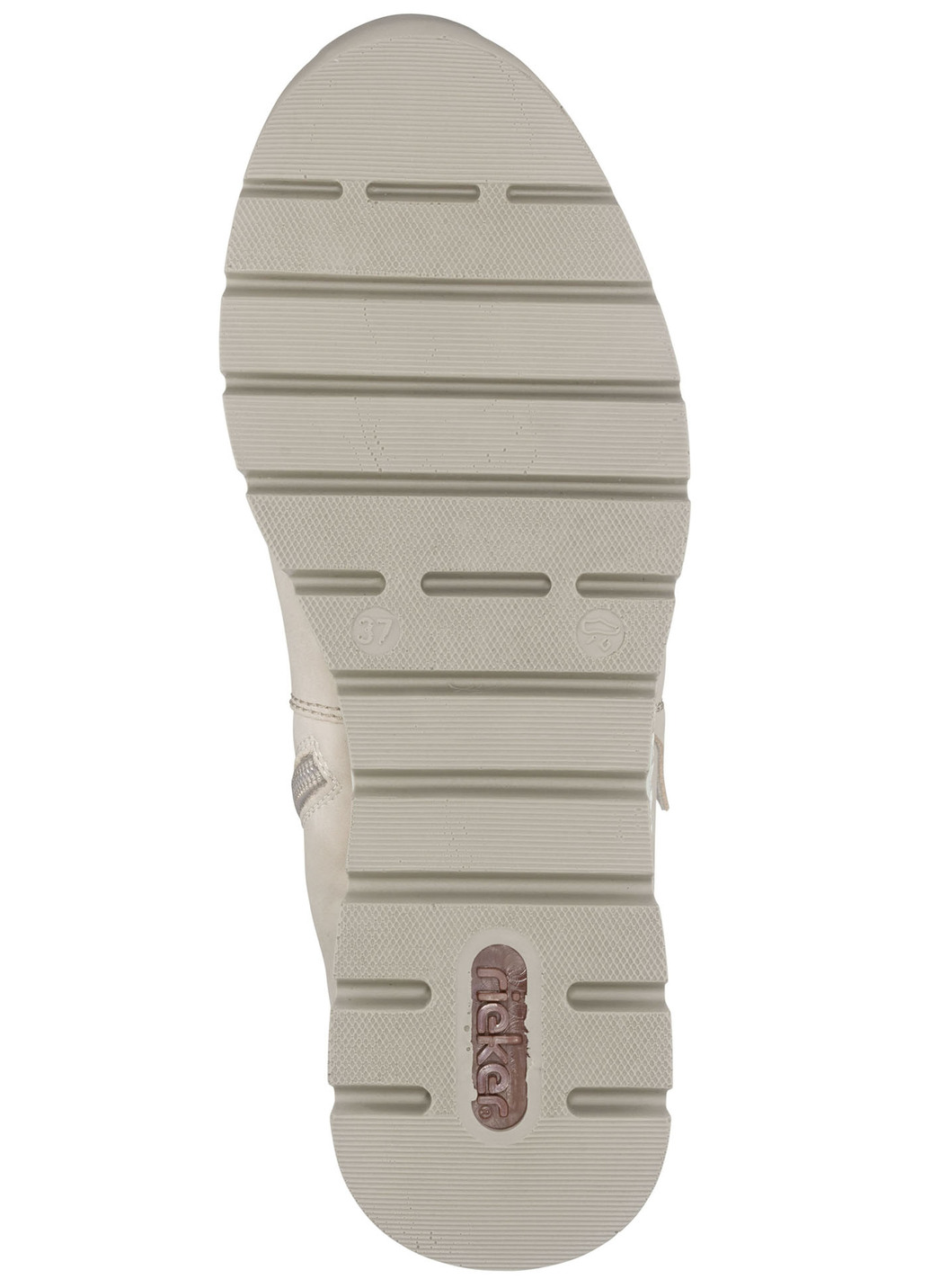 Rieker Stiefelette aus weichem Nubukmaterial