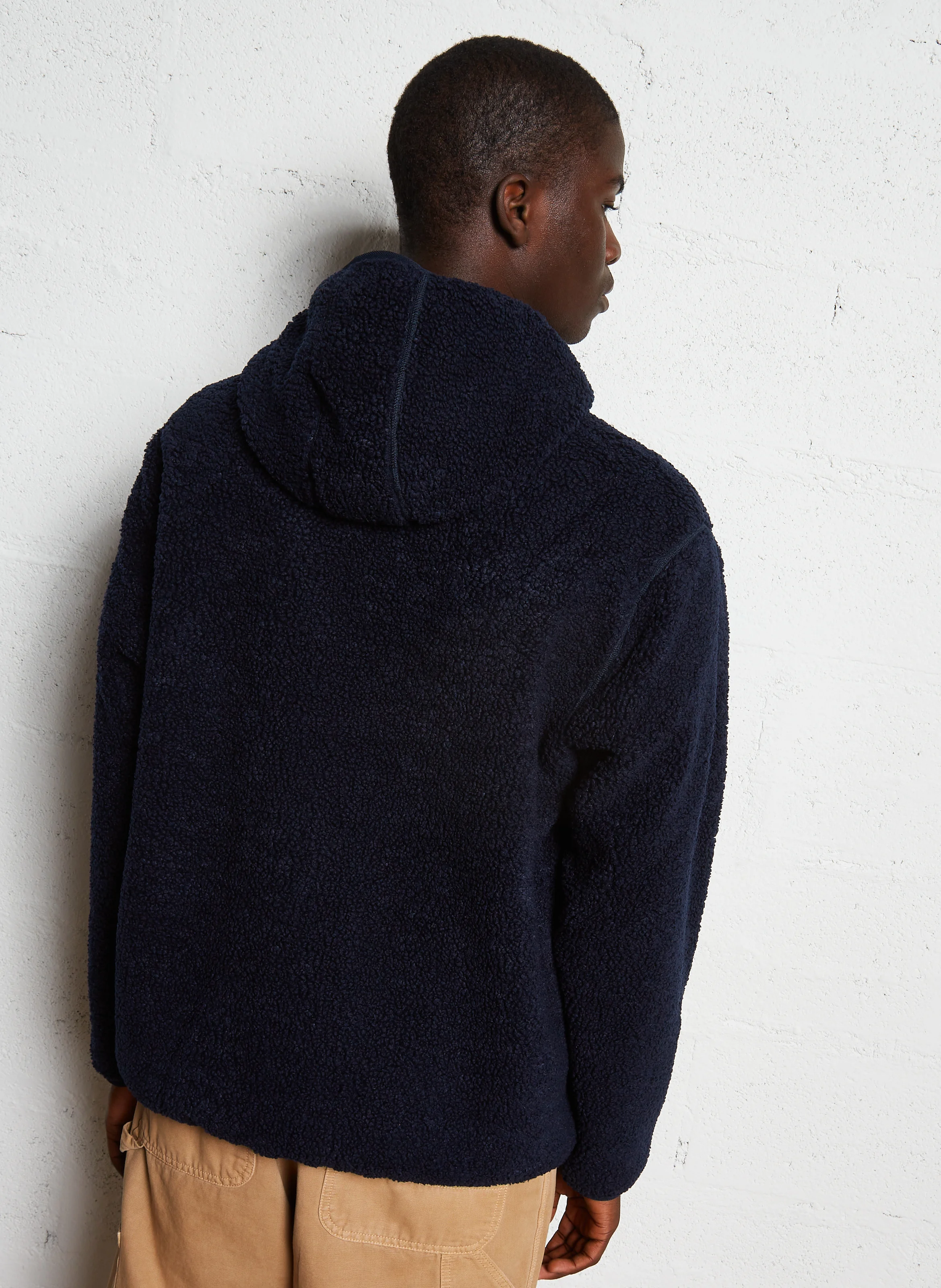 JACK SHERPA POLAR DOUBLE - Polaire à capuche | Bleu
