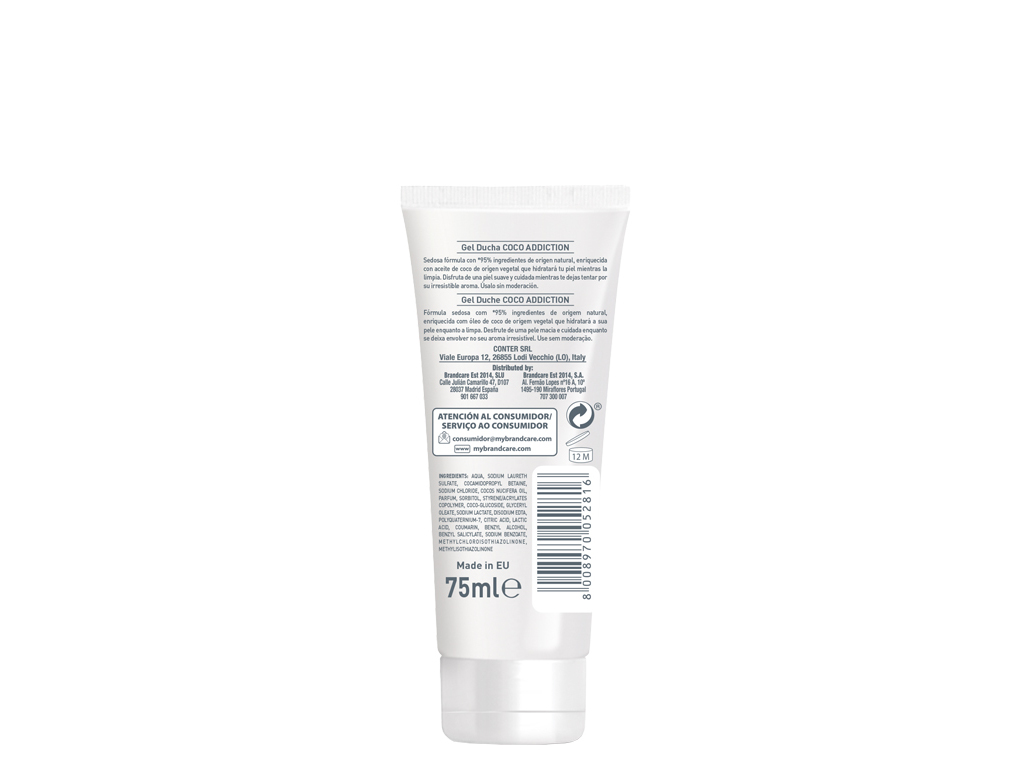 GEL BANHO NATURAL HONEY COCO VIAGEM 75ML