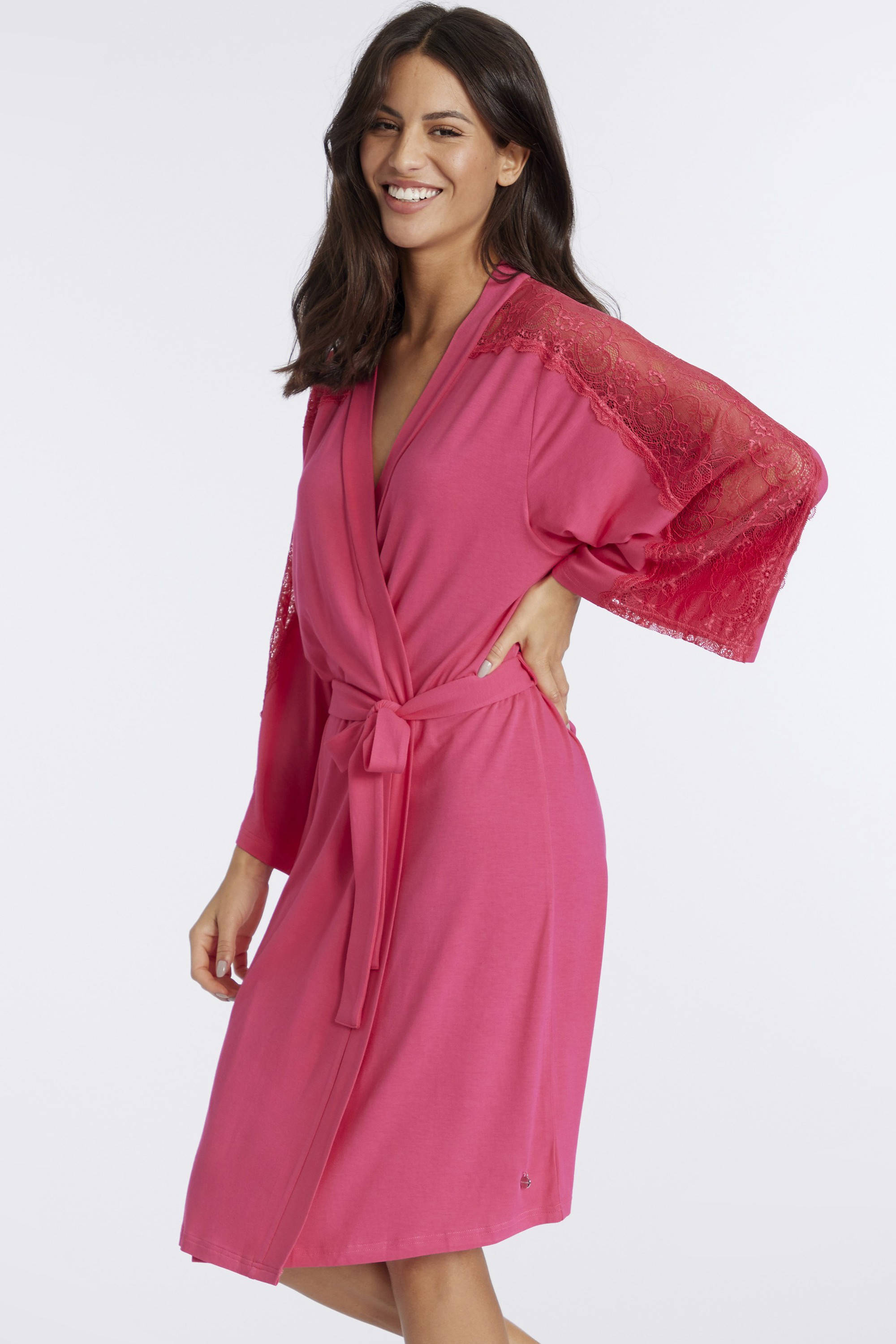 Lascana kimono fuchsia