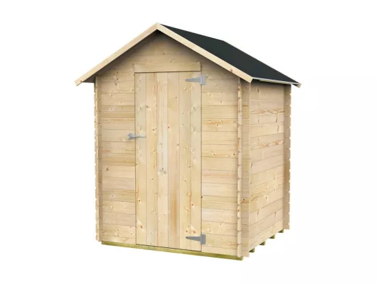 Abri de jardin en bois à une porte 146x130cm MonoCabin