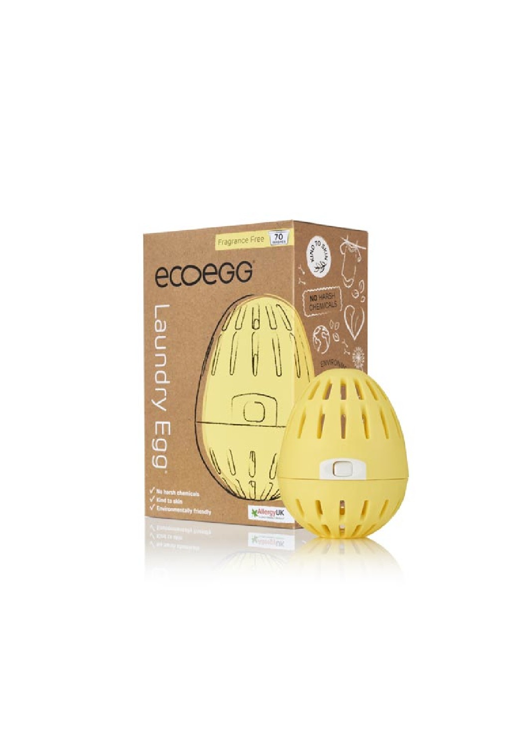 EcoEgg Wasch-Ei Laundry Egg - Duftfrei