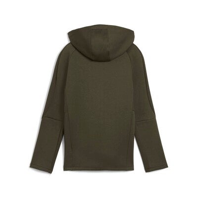 Puma Evostripe Full-Zip Hettegenser, Grønn