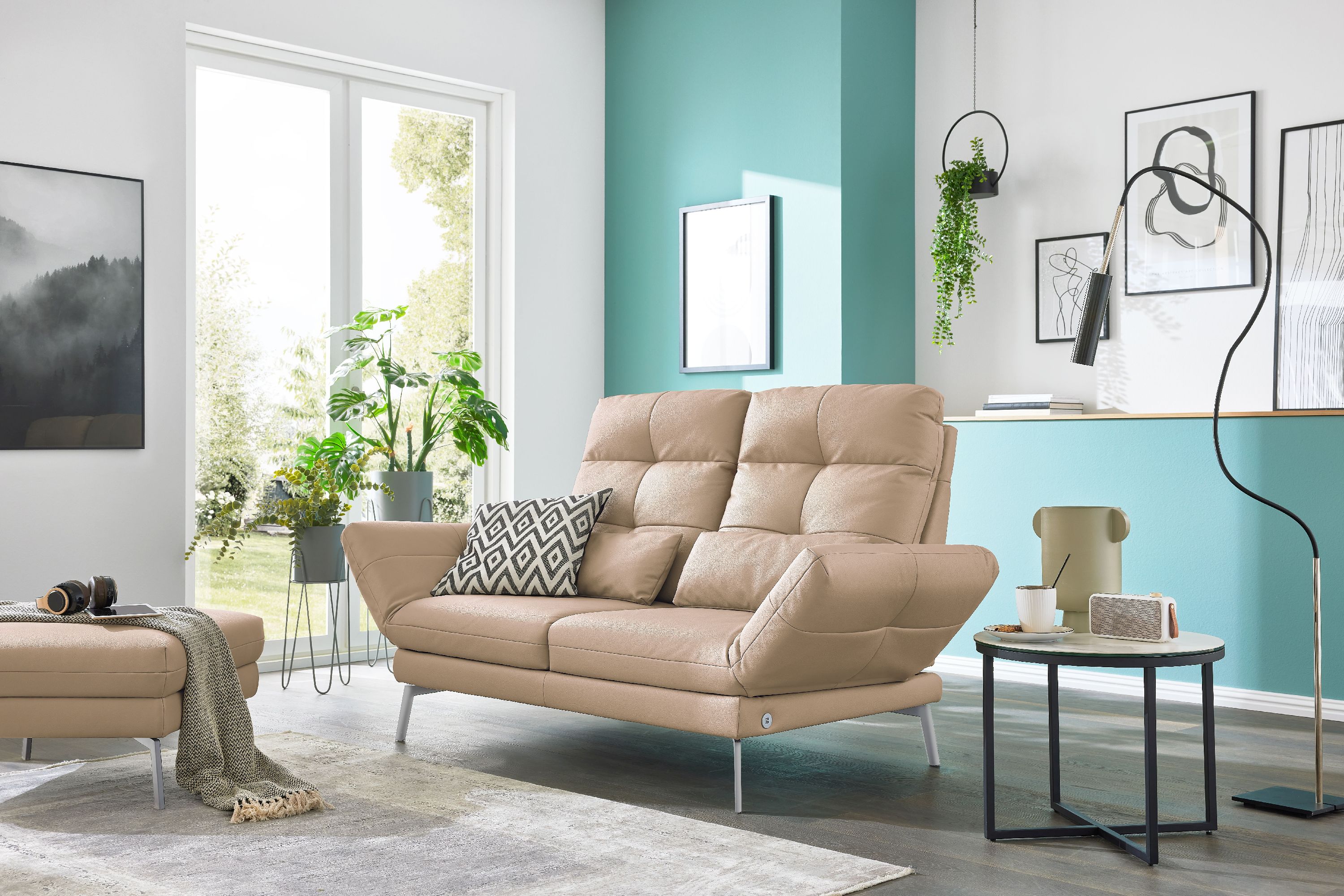 2,5 Sitzer MONDO ASSEA GRANDE grey