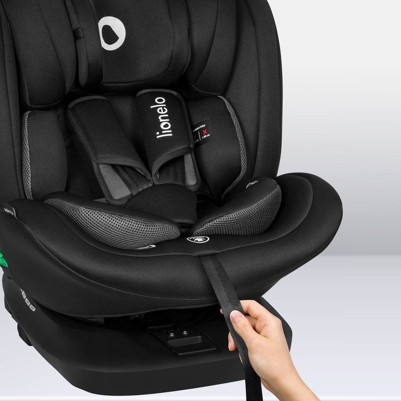 Lionelo Bastiaan - i-Size Autostoeltje - 360° Draaibaar - ISOFIX & Top Tether - SideProtect Zijbescherming