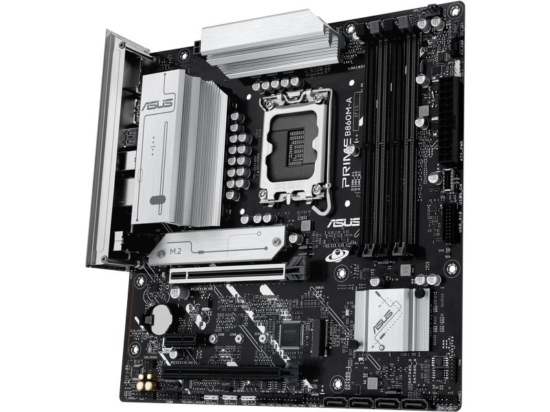 ASUS Mainboard PRIME B860M-A-CSM Micro-ATX-Motherboard mit B860 Chipsatz