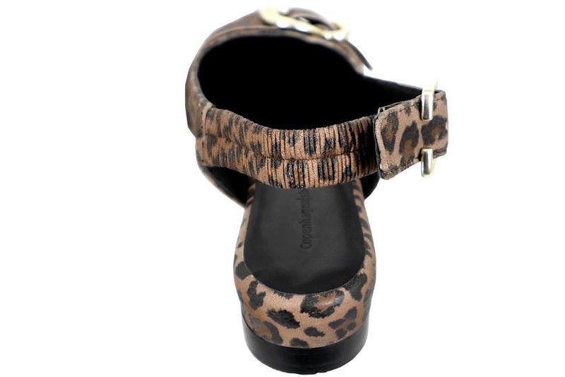 COPENHAGEN SHOES CALL IT LOVE LEOPARD SLINGBACK I SKIND