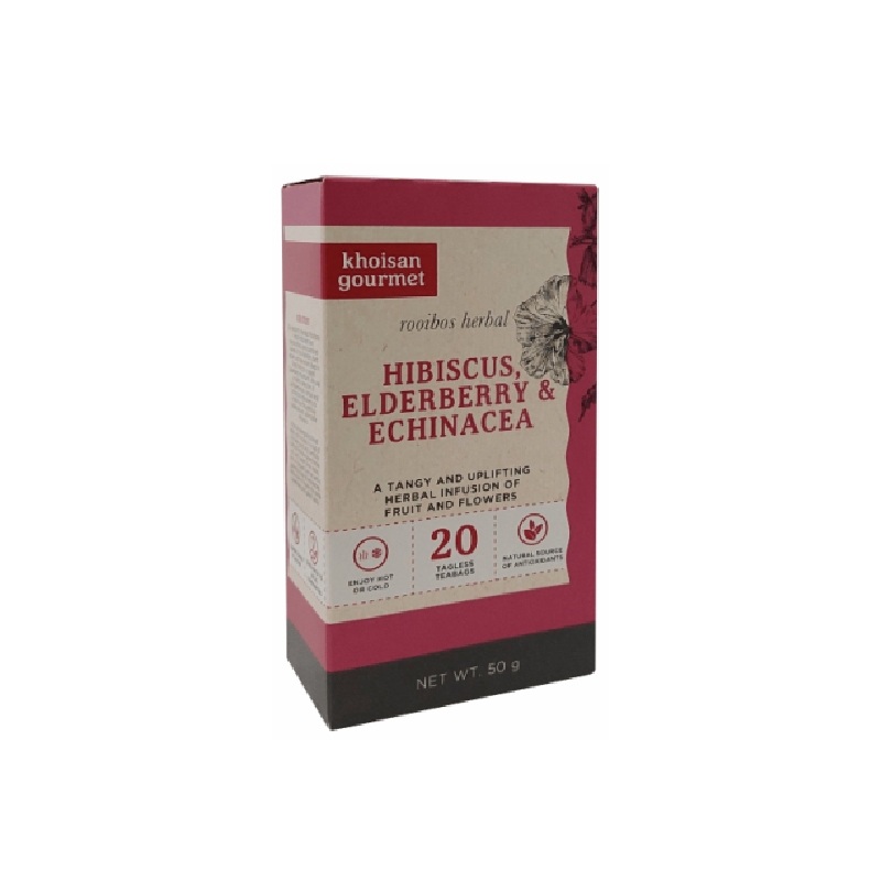 Hibiscus, Elderberry & Echinacea Tea 50g