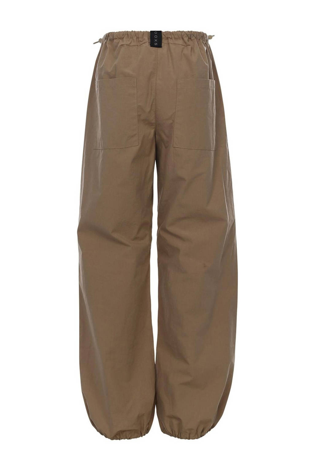 LOOXS tapered fit broek lichtbruin