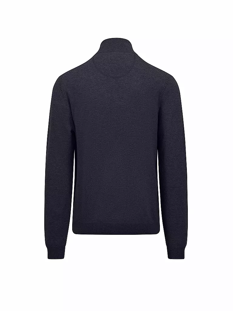 FYNCH HATTON Troyer Pullover dunkelblau