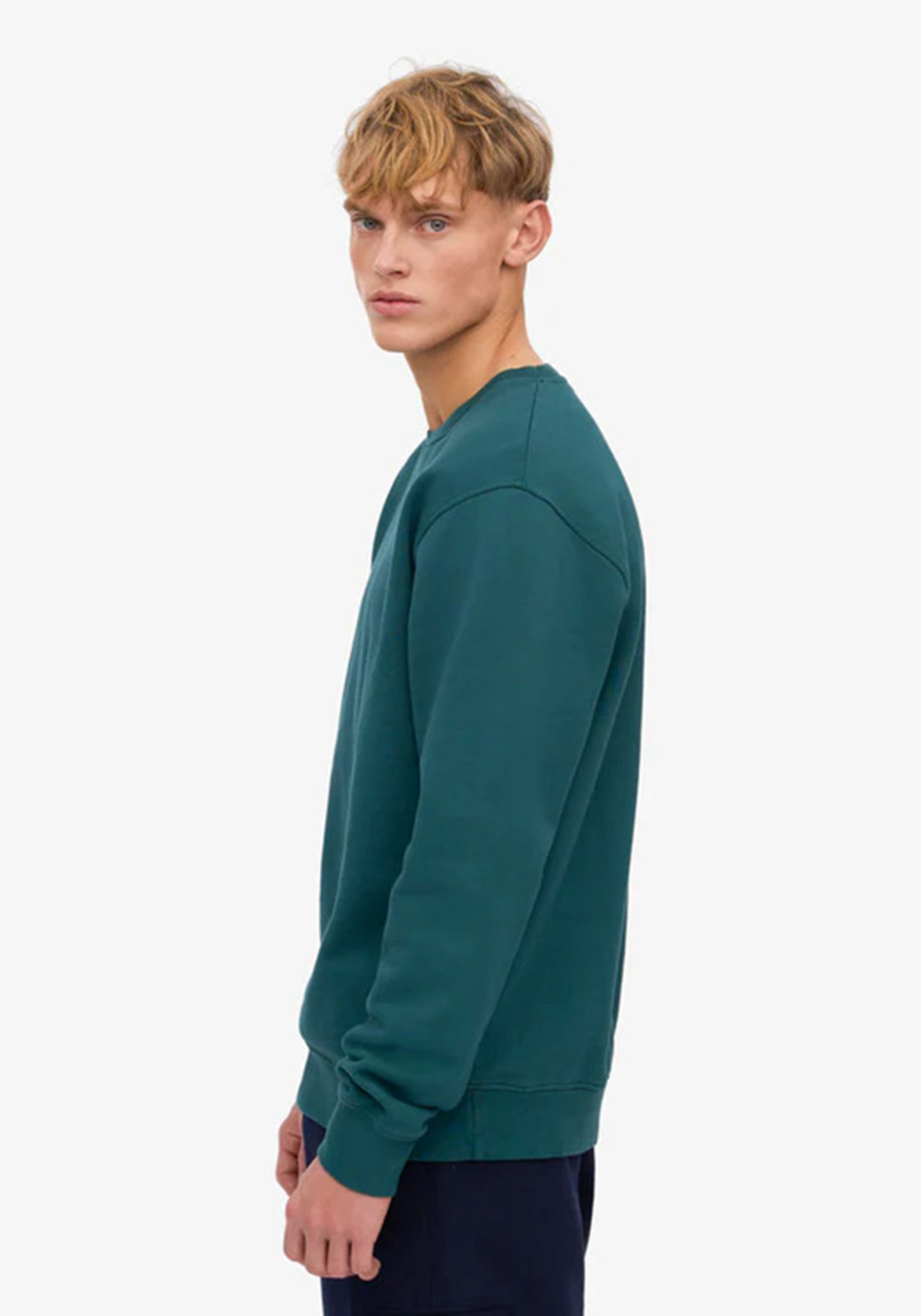 Colorful Standard Herren-Sweatshirt Ocean Green