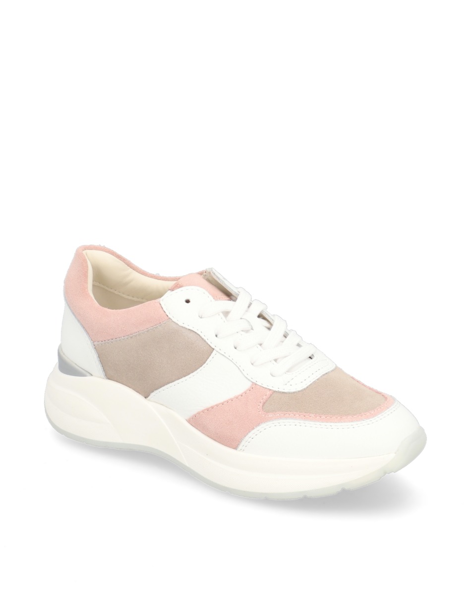 Lederkombination Sneaker