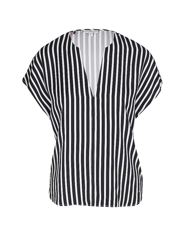 TOMMY HILFIGER Blusenshirt  dunkelblau