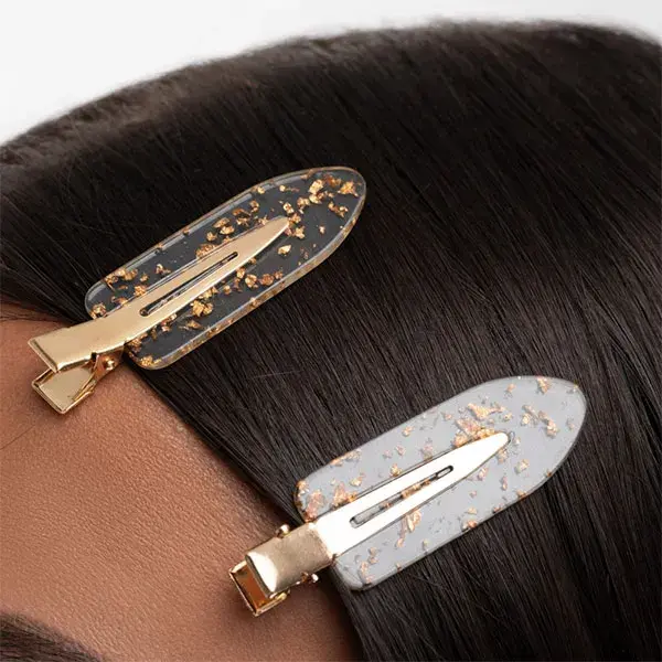 Brushworks Barrettes à paillettes X6