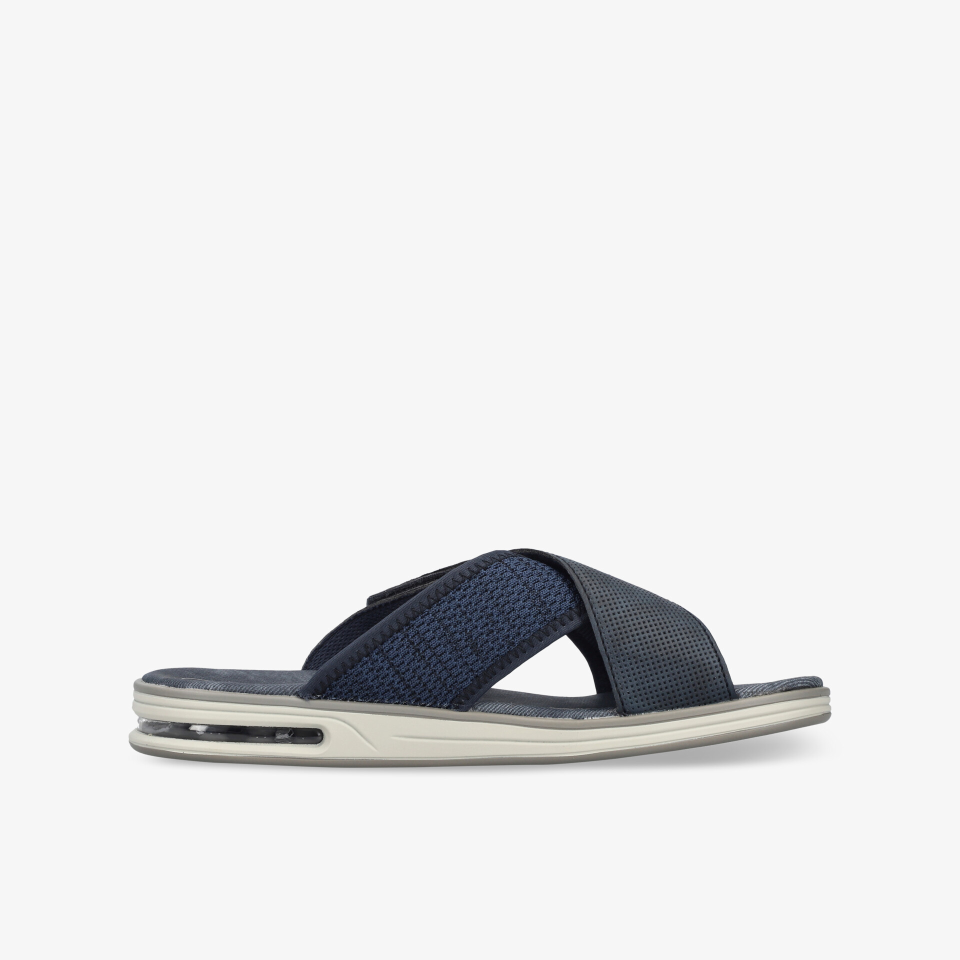 rieker Herren Pantoletten blau