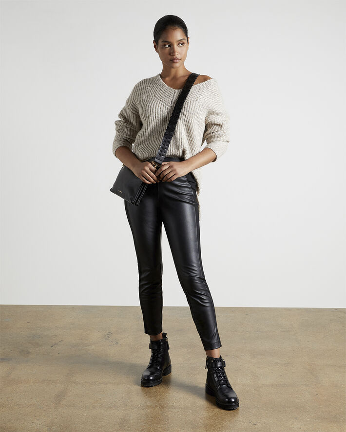 Ted Baker VLLADA Faux leather legging trouser Black