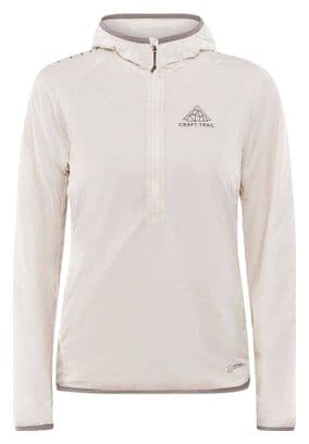Veste à capuches Craft Pro Trail SubZ Femme Blanc