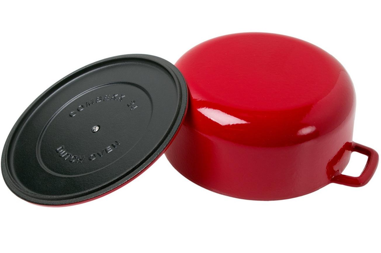 Combekk Sous-Chef Dutch Oven 24 cm rood