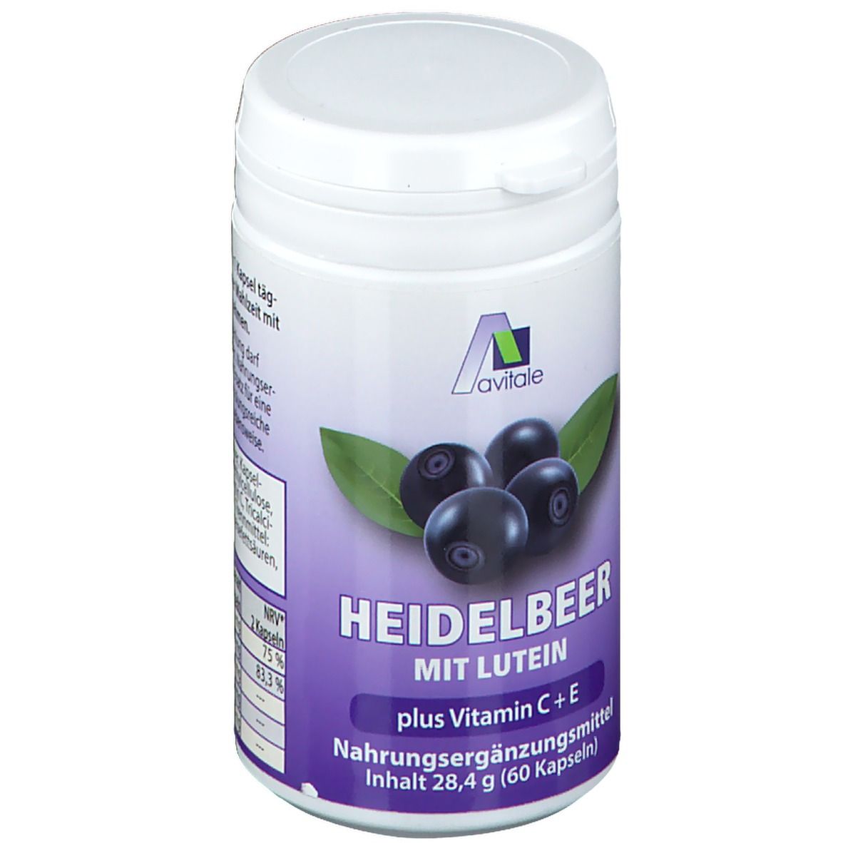 Avitale Heidelbeer Kapseln mit Lutein