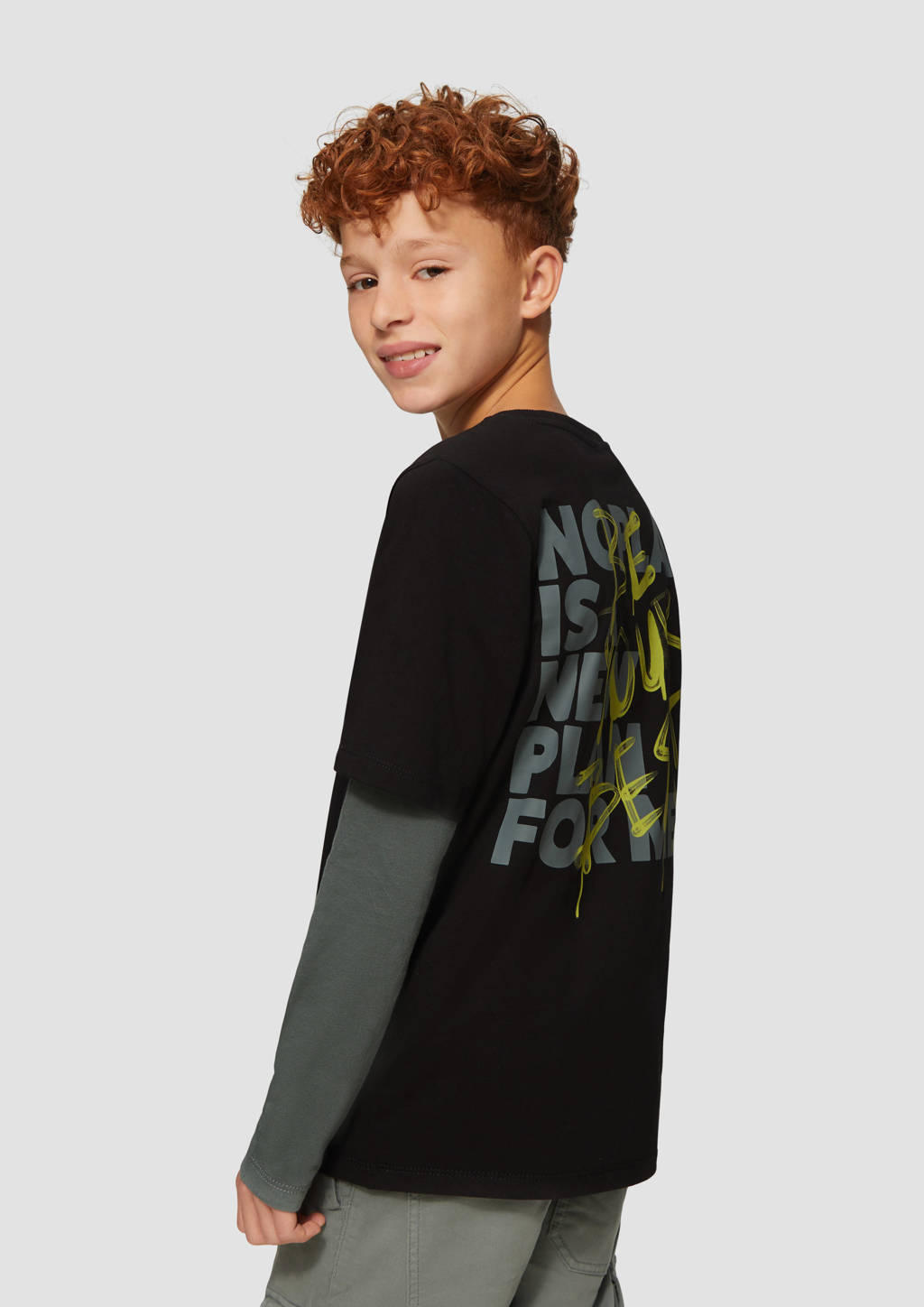 s.Oliver longsleeve zwart