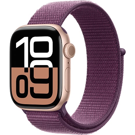 Apple Watch S10 Cell 42 mm - Rose Gold Aluminium Sport Loop