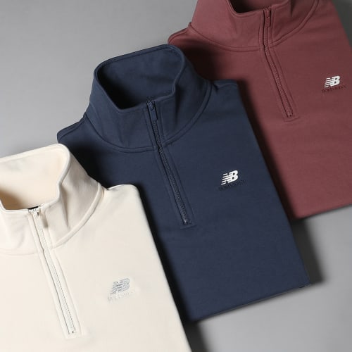 Sweat Col Zippé MT31501 Violet
