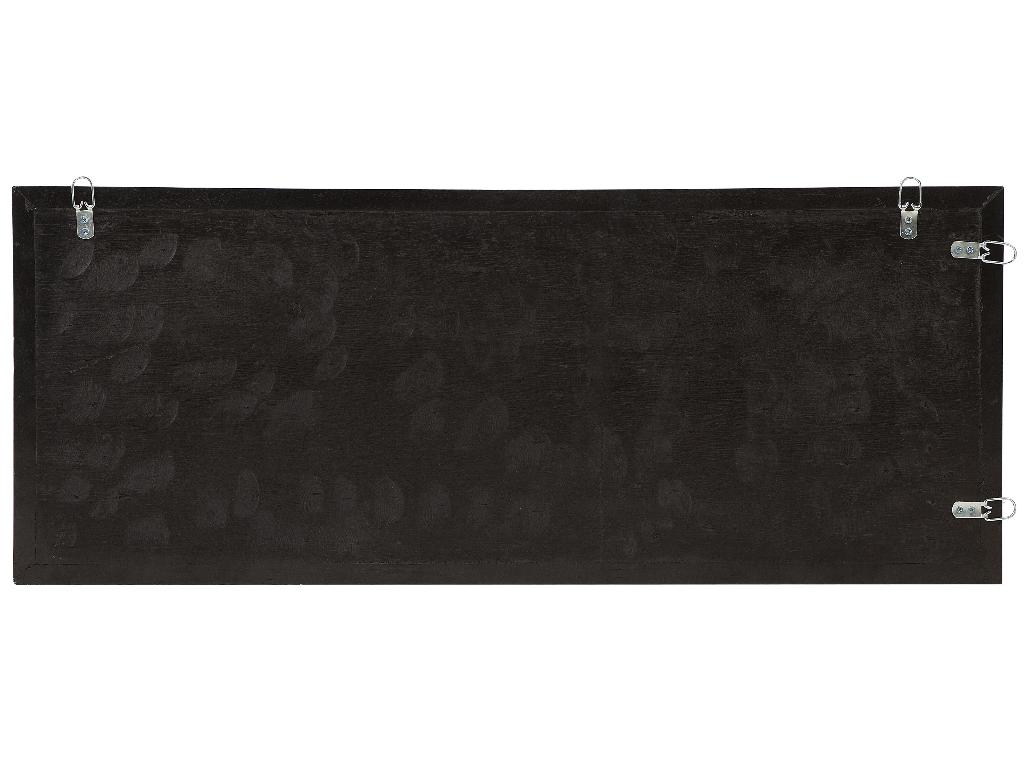 Wanddecoratie TOLUCA Teakhout 40 cm Bruin