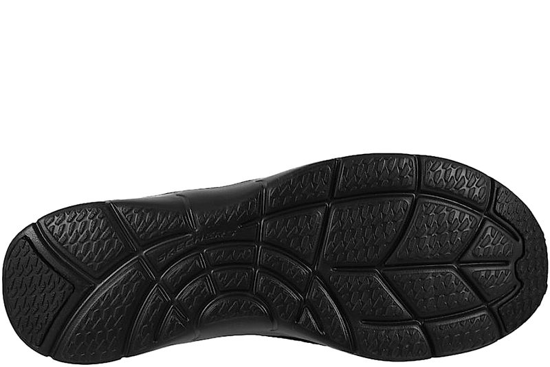 SKECHERS ARCH FIT REFINE DONT GO BLACK SNEAKERS