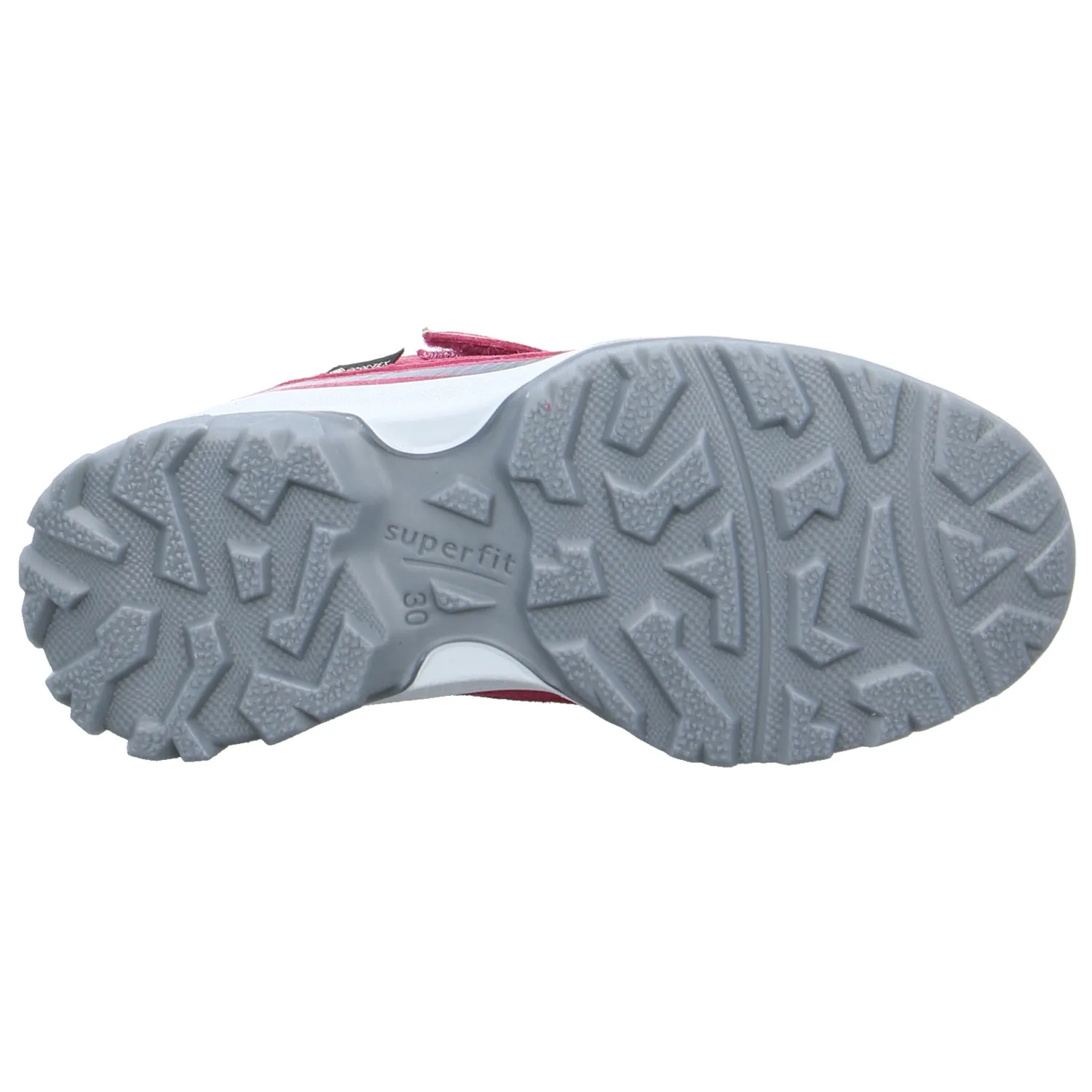 SUPERFIT Kleinkinder-Sport -Halbschuh Rot Textil  Sneaker