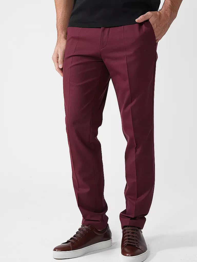 HUGO Anzughose XSlim Fit rot