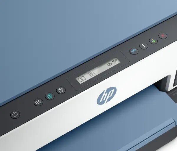 HP Smart Tank 7006 All-in-One - Multifunktionsprinter - farve - blækprinter - kan genopfyldes - 216 x 297 mm (original) - A4/Legal (medie) - op til 13 spm (kopiering) - op til 15 spm (udskriver) - 250 ark - USB 2.0, Wi-Fi(ac), Bluetooth