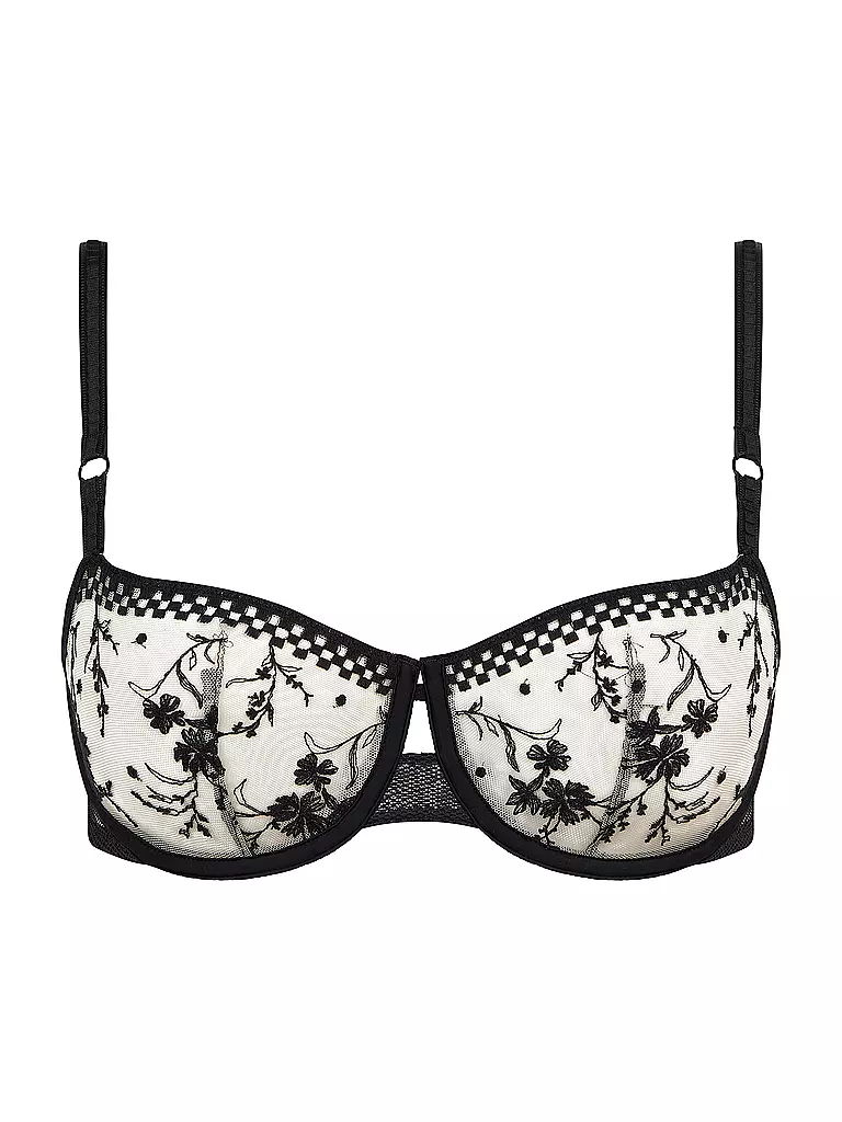 PASSIONATA BH mit Bügel BALCONEY SUZY beige dore schwarz  schwarz