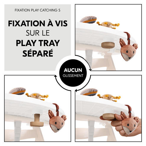 Anneau d'activités Play Catching chaise haute Fox - Multicolore - HAUCK