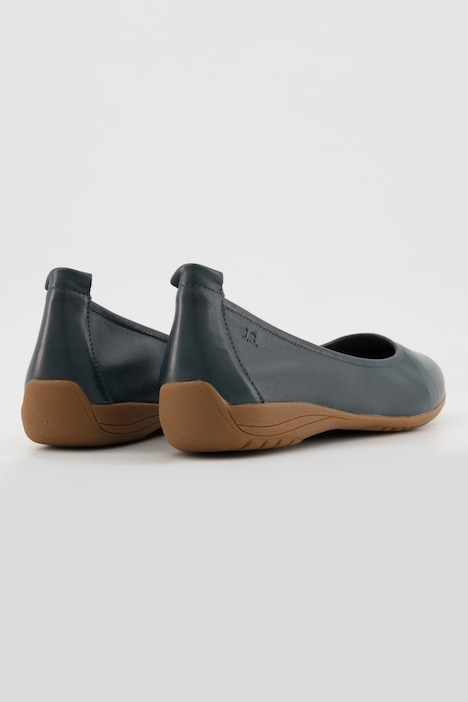 Josef Seibel Leder-Ballerinas, Lederfutter, Weite H