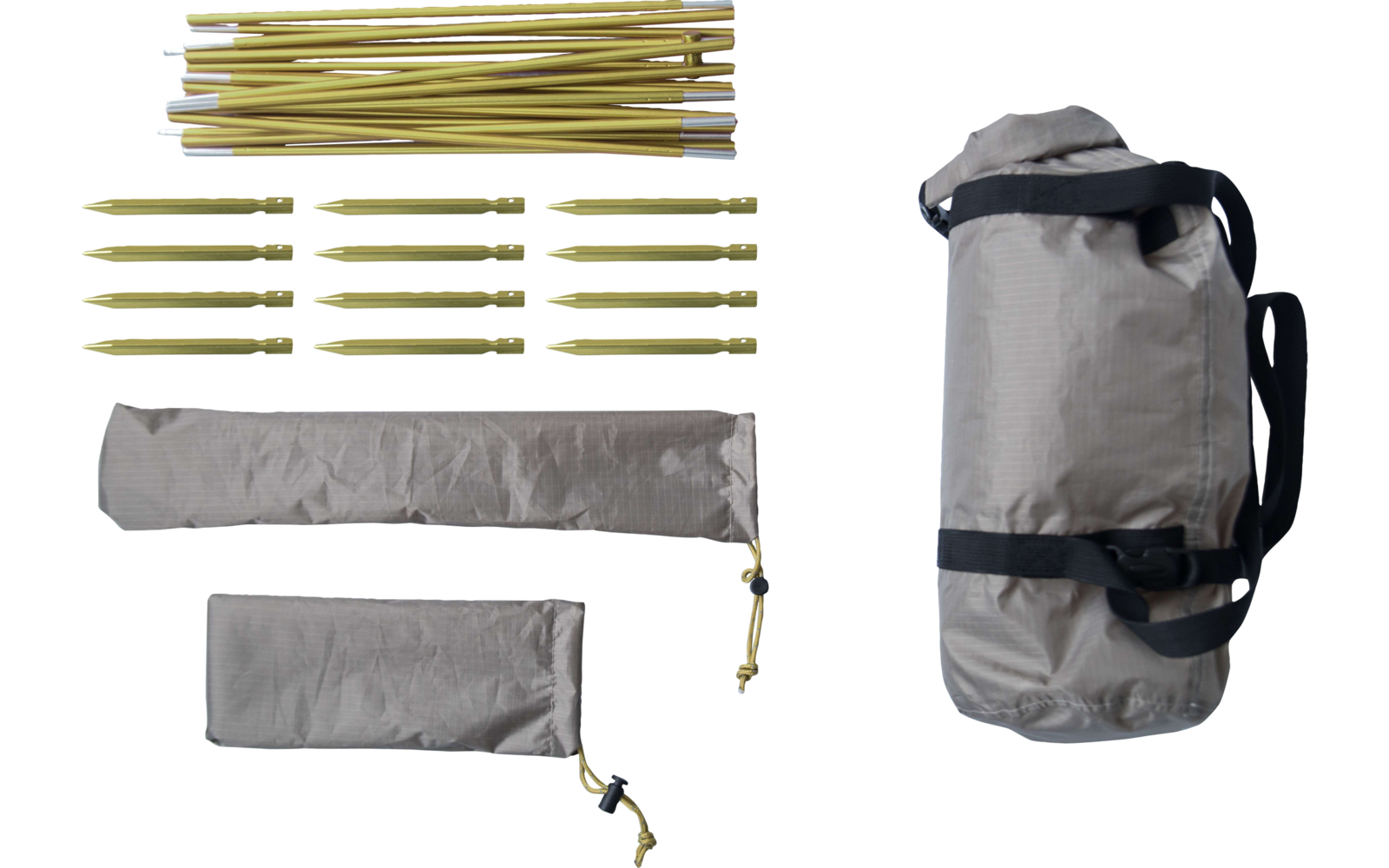 Tambu Binodana Trekking Kuppelzelt braun für 2 Personen