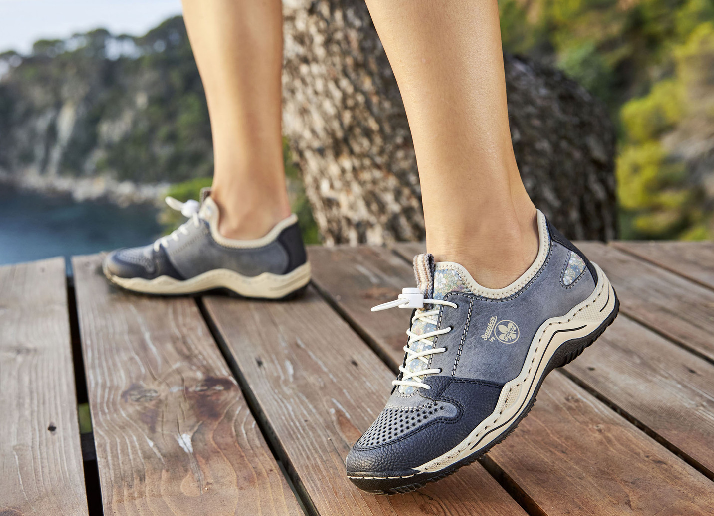 Rieker Sneaker mit Schnellverschluss