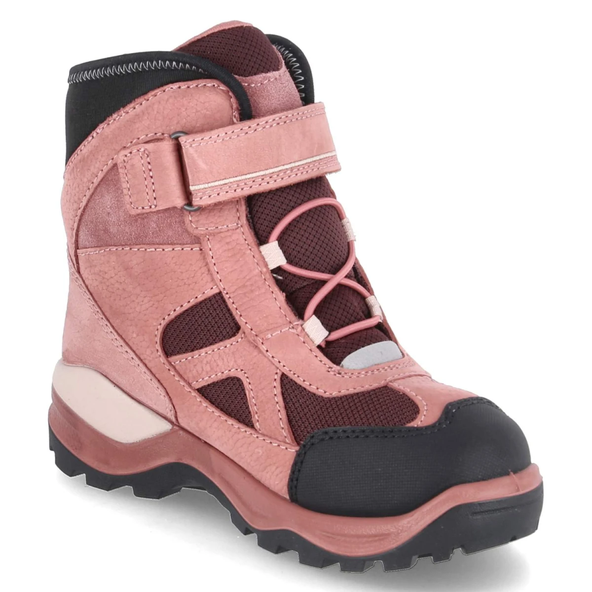 EccoStiefel SNOW MOUNTAIN - BLACK/PETAL/FIG