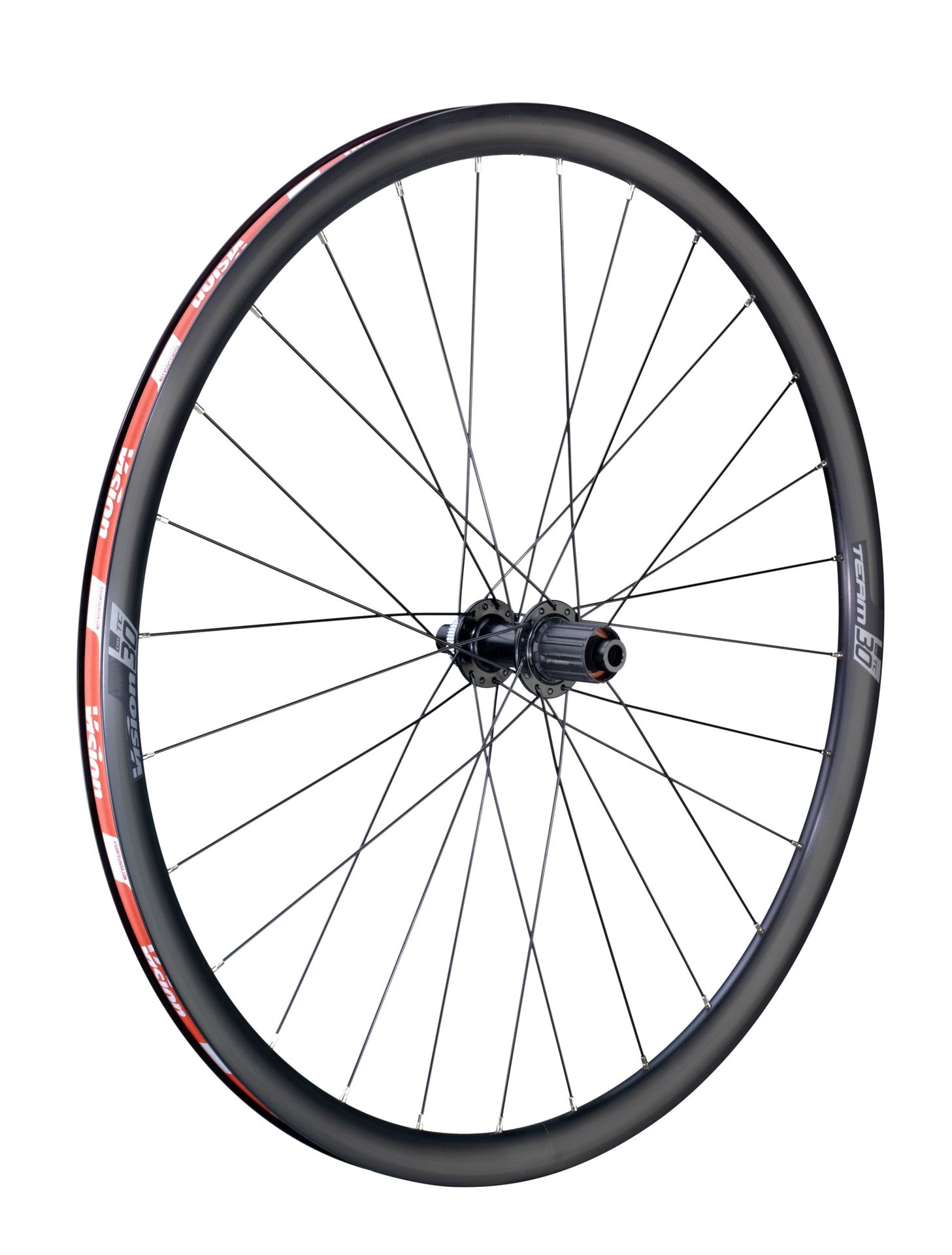 Vision Team 30 TC Disc CL TLR Race Wielset Zwart
