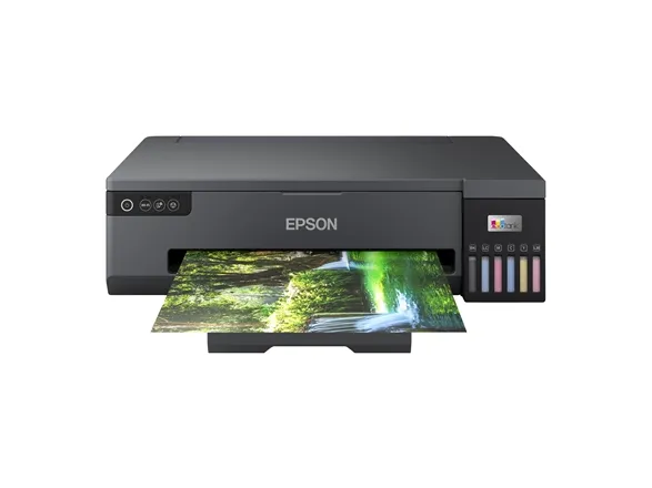 Epson L18050 - Printer - farve - piezoelektrisk ink-jet - ITS - A3 - 5760 x 1440 dpi - op til 8 spm (mono) / op til 8 spm (farve) - kapacitet: 100 ark - Wi-Fi(n)