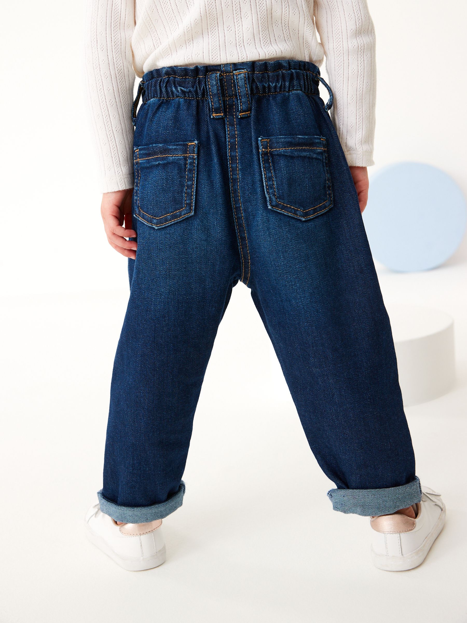 Donker gewassen denim - Mom jeans (3 mnd-7 jr)