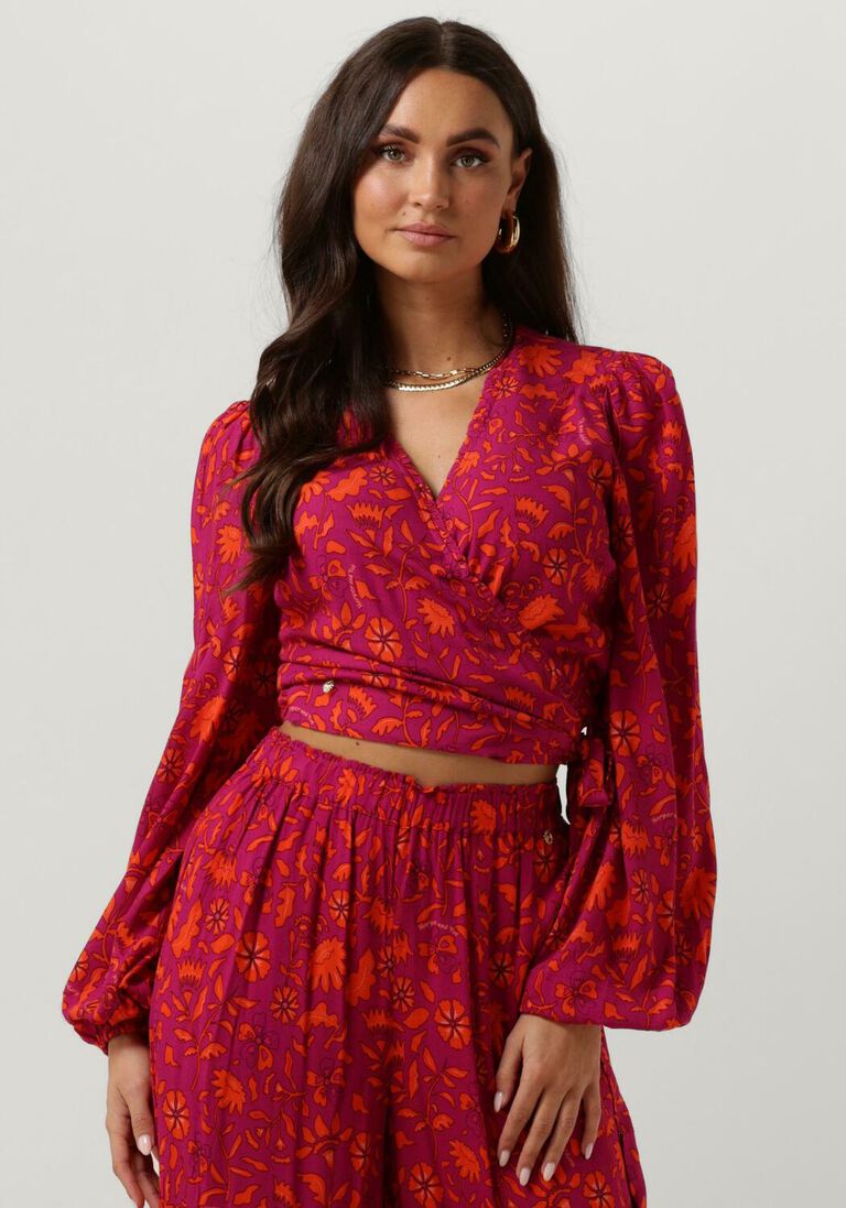 HARPER & YVE roze harper & yve blouse flora-ls