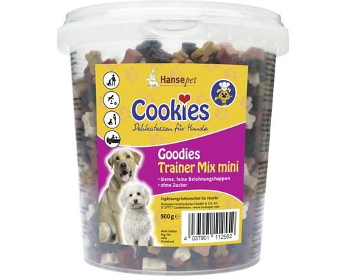 Hondensnack Cookies Goodies Trainer Mix Mini 500 g